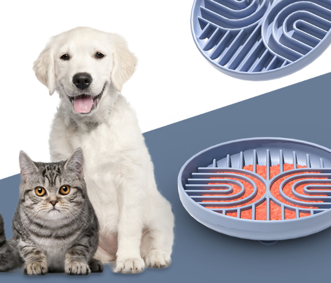 Silicone Slow Feeder Pet Bowl