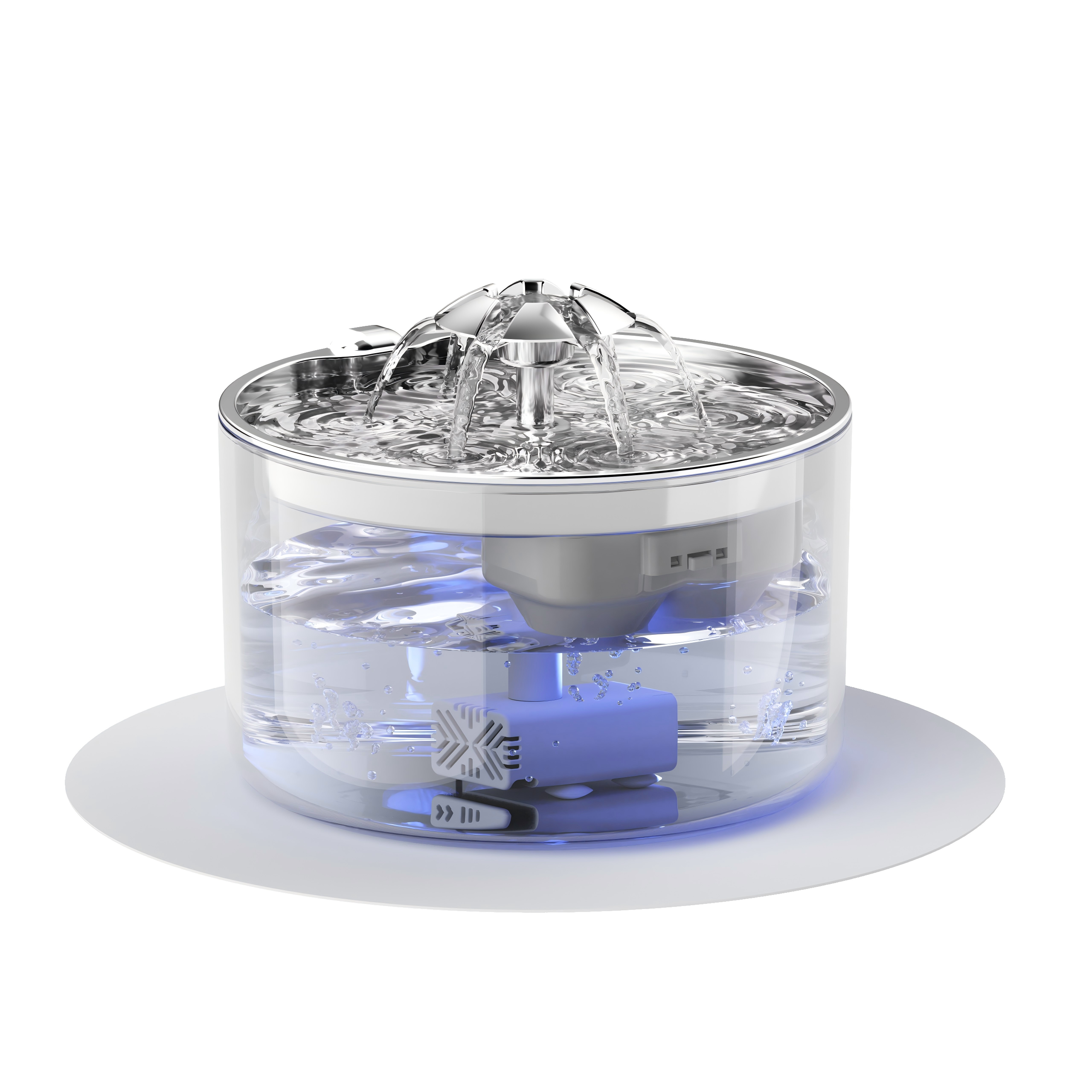 2.8L Glass Pet Water Dispenser